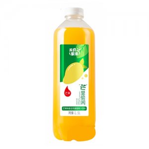 天府果缘芒果味复合乳酸菌果汁饮料1.5L