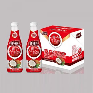 特种兵椰子牛奶茶植物蛋白饮料1.25Lx6瓶