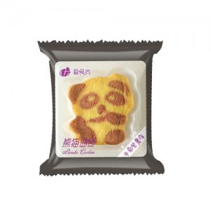 爱食尚熊猫曲奇牛奶紫薯味