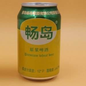 畅岛原浆啤酒330毫升