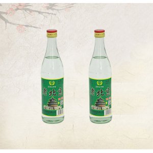 北京二锅头瓶装酒绿