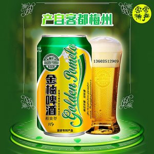 金柚啤酒●醇爽型330ml罐装(新)