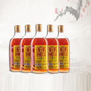 青草湖黄酒手工五年8瓶装520ml