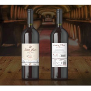 法国圣彼昂经典干红葡萄酒750ml