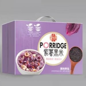 庄锦记紫薯黑米粥