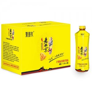 聚朋友老北京芒果复合果汁1.25L6瓶