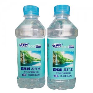 百多利苏打水果味饮料350ml